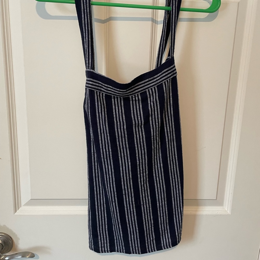 Loft Striped Linen Tank Top